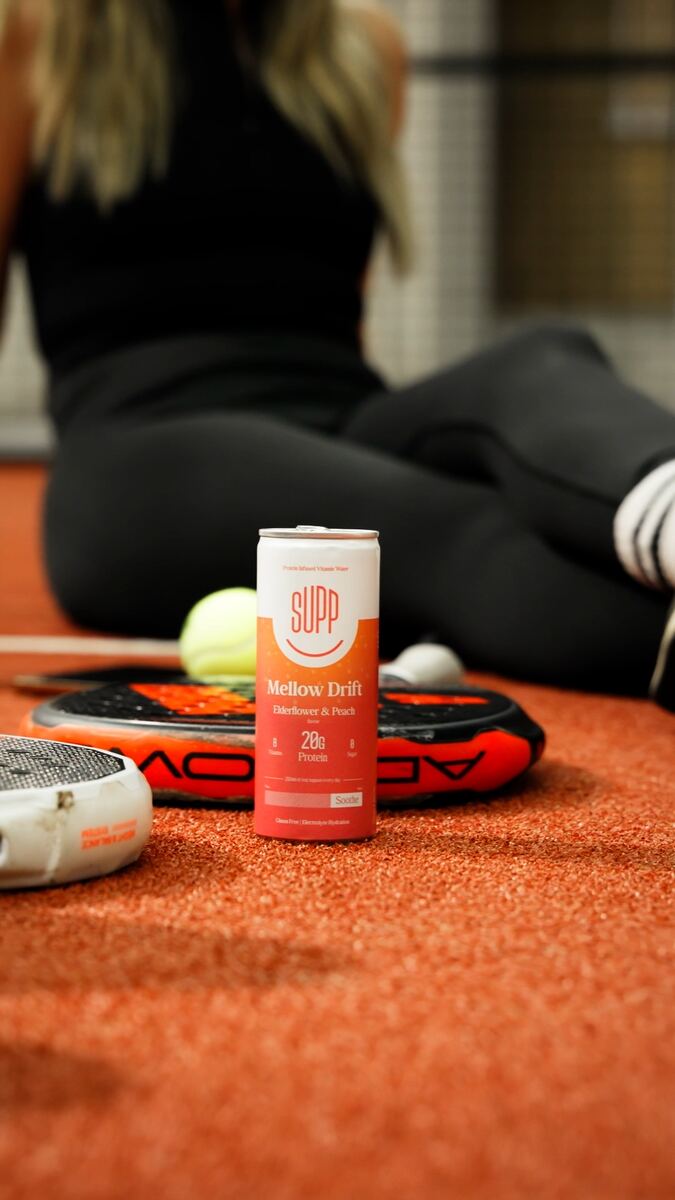 SUPP Mellow Drift on the padel court
